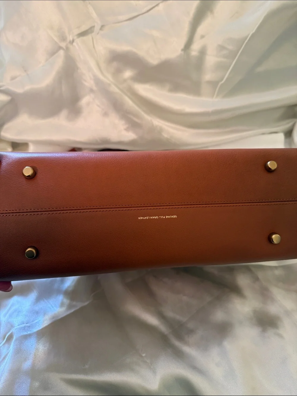 🧡Coach NWT Empire 34 Leather Shoulder Bag in Burnished Toffee